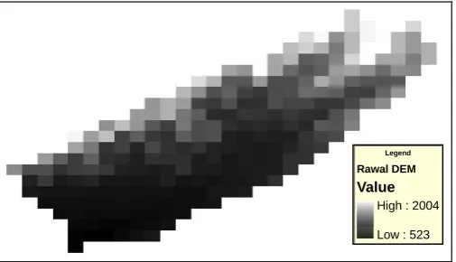 Fig 5. Rainfall-runoff comparison 2005 