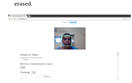Fig 1: Real time web demo 