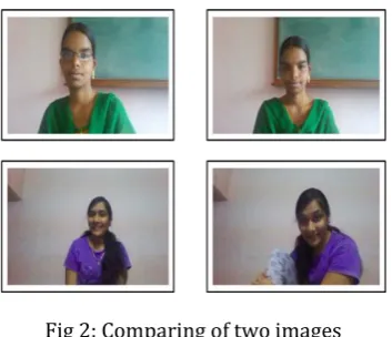 Fig 2: Comparing of two images 
