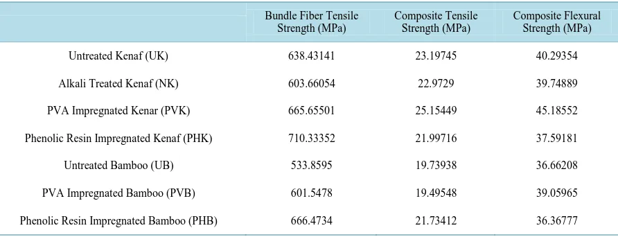 Figure 1. Surface morphology of treated kenaf fibers. 