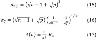 Fig. 3, it is seen that the detection performance is the most successful for the Rayleigh fading channel for the MME 