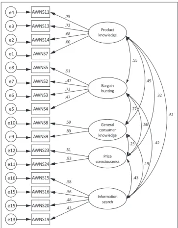 FIGURE 1: The measurement model.