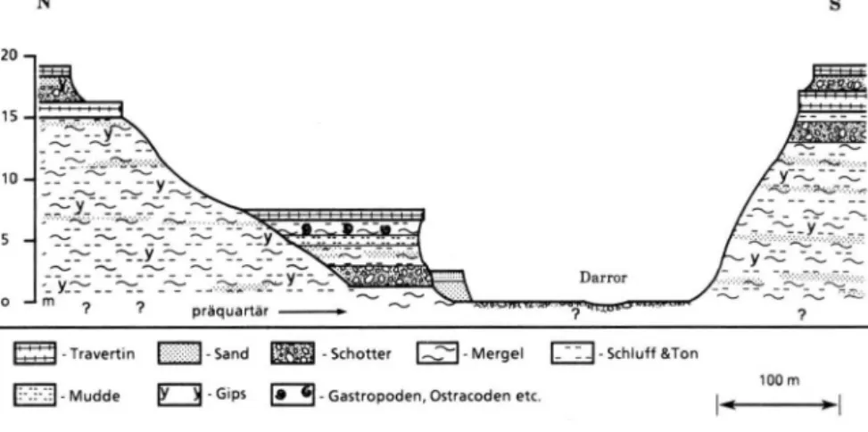Abb. 6: Escushuban West: Idealisiertes Talquerprofil. 