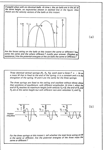 Fig. 2.5 -Type of questions in Viennot's research 