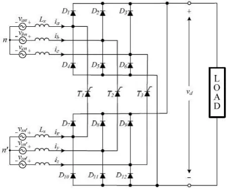 Fig -1: Dual Bridge Rectifier Topology 