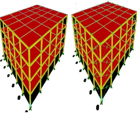 Table -1: Codal and analytical time period for all storey  buildings  