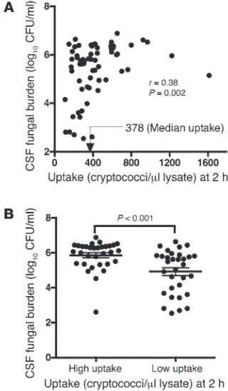 Figure 2Relationship between uptake, IPR (