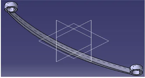 Table 1: Design parameters of  leaf spring