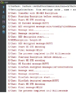 Figure-4: The Simulated Result in Android Environment 