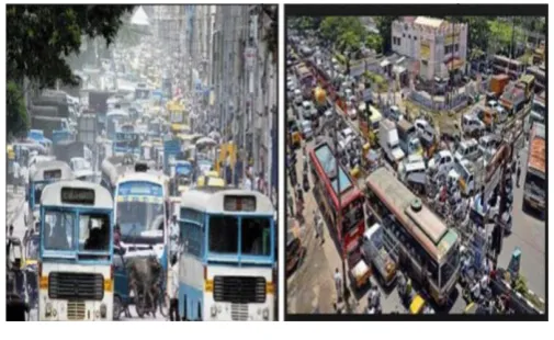 Fig -1: Traffic in Bangalore City 
