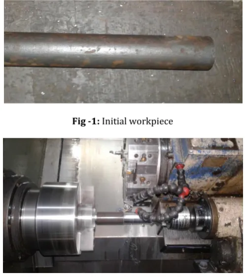 Fig -1: Initial workpiece  