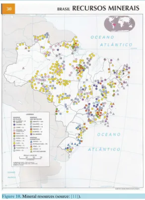 Figure 10. Mineral resources (source: [11]).                              