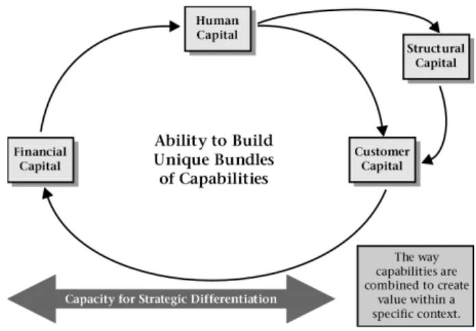 Figure 3: Intellectual Capital Framework as part of the Conceptual Model.