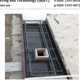 Fig 3 – Casting of beam  
