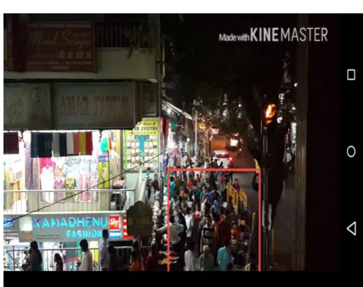 Fig -3: Noting Pedestrian Entry Time 