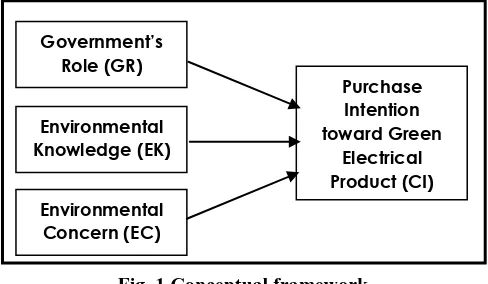 Fig. 1 Conceptual framework 