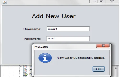 Fig 5 New user Registration phase  