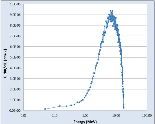 Figure 3. target’s entry facet, is shown in figure 4. The maximum difference in respect to the average val-ue of the air kerma is of about 3%