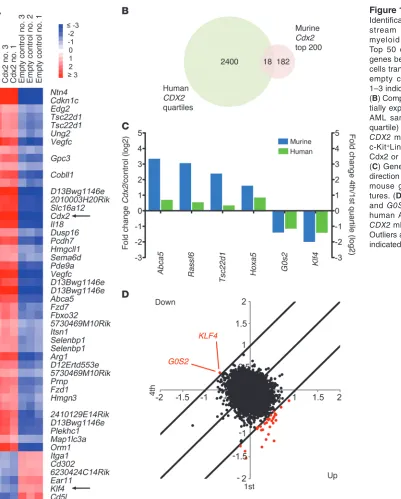 Figure 1Identification of candidate down-