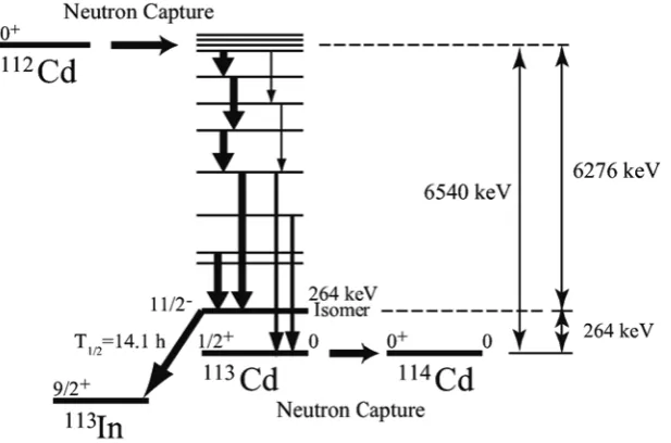 Figure 2. Partial level scheme of 115Sn. 