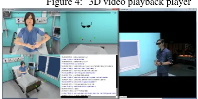 Figure 2: Overall architecture of the virtual reality training platform
