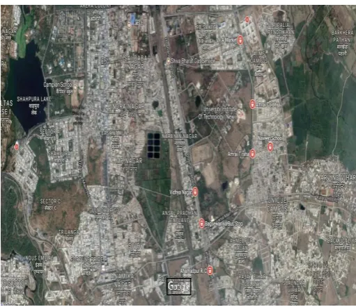 Figure 1.map of NH 12  