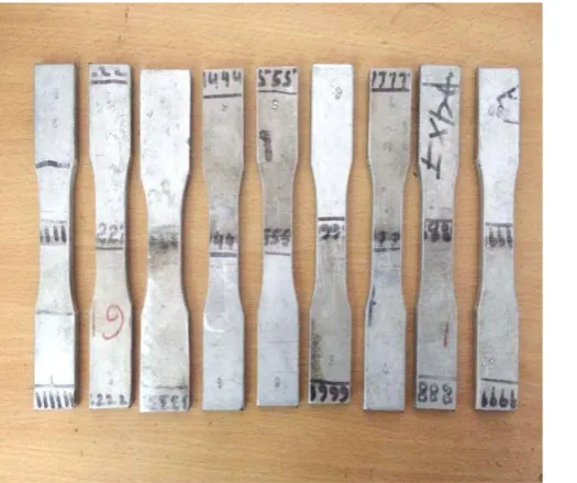 Fig -5 : Tensile test specimen 