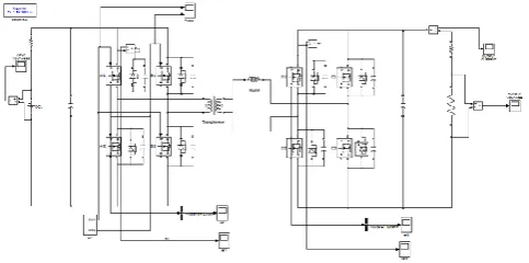 Fig., 3: Block diagram of dc–dc converter for high & low power application  