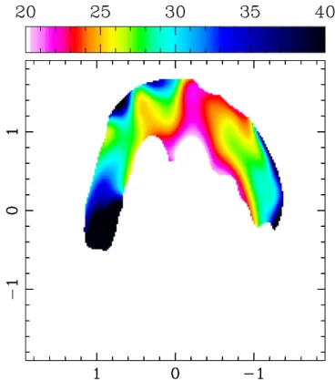 Figure 8 summarizes the result of these Monte Carlo (MC) simulations. We see that the signal is more extended in the ALMA bands than it is in ATCA, so the visibility scaling we applied results in a lower signal-to-noise ratio than in the actual