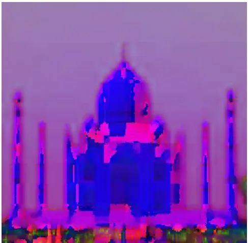 Fig. 3 Represent the HSV (Hue Saturation value) format of an image. 