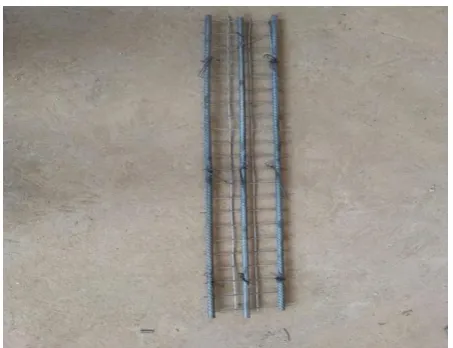 Figure 3.Reinforcement Used in Conventional Ferrocement Beams 