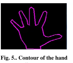 Fig.8. Coordinates of the ROI 