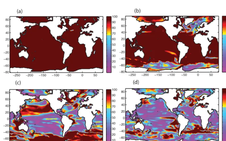 Figure 2. Conﬁdence interval maps averaged over 2005–2014 foryear window has been used to calculated trends gridpoint by gridpoint for each year between 2005 and 2014