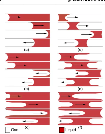 Fig-7: Possible configuration of an oscillating menisci [Tripathi et al., 2010] 