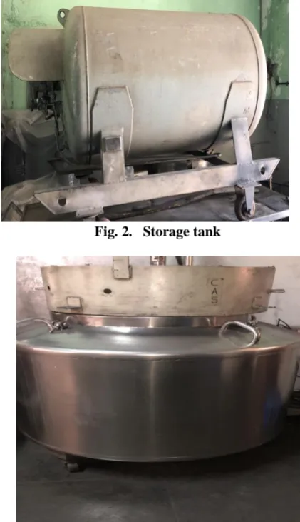 Fig. 2.   Storage tank 
