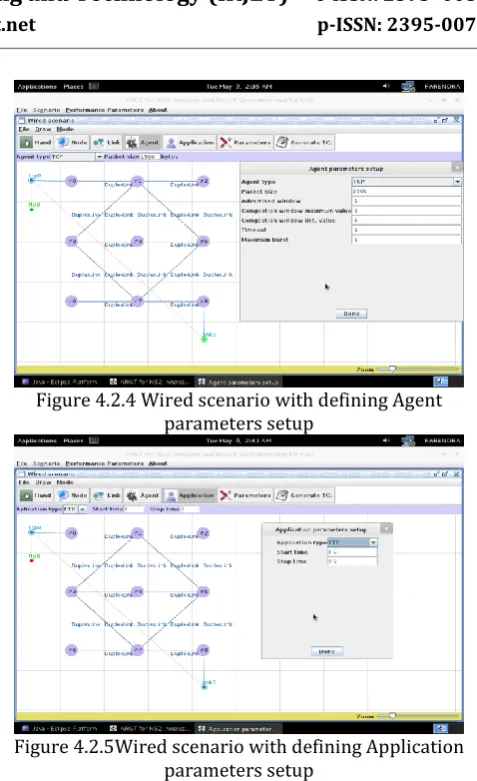 Figure 4.2.2 Main Window with scenario grid 