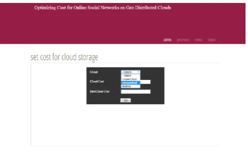 Fig -4: Set Cloud Storage 