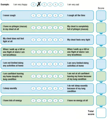 Figure S3 COPD assessment Test.