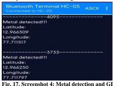 Fig. 14. Screenshot 1: Function Menu As the user moves the car in different directions by entering 