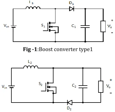 Fig -2: Boost converter type2 