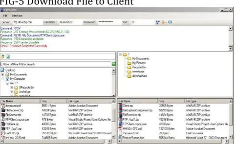 FIG-5 Download File to Client 