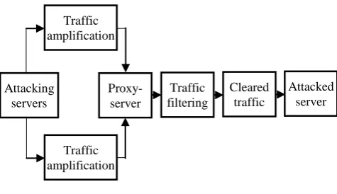 Figure 1-The scheme of proxy attack filtering  