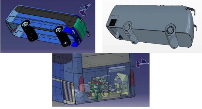 Figure 1. Bus assembly model.                                                     