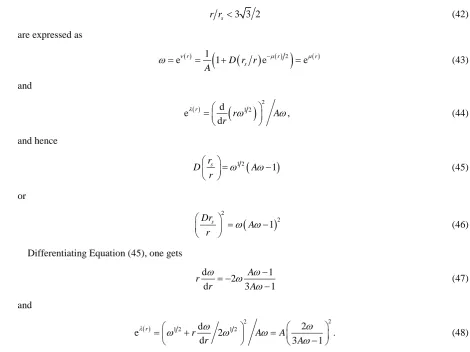 Figure 1 showes the picture of potential with the shift of the y axis and a scale factor of 2