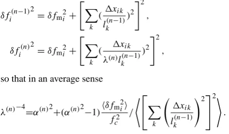 Figure 3 sketches a typical distribution of the (non- can be determined.weighted) residuals for the one-dimensional case