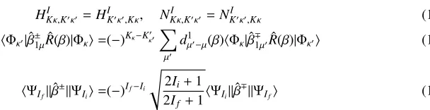 Figure 2. (Color online) The calculated GT transition strength for theexcitation energies for β− decay of 168Dy as a function of the 168Ho, as compared with the data extracted from Ref