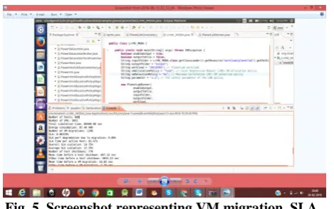 Fig.4. Screenshot of creating switches and adding hosts  and controllers in Mininet  
