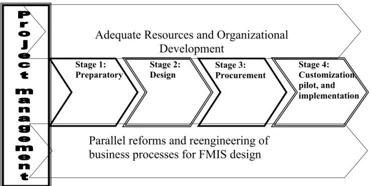 Figure 2. A Framework for Introducing an FMIS 