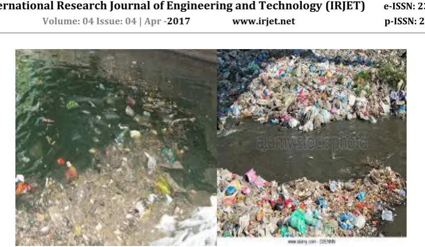 Fig 2.1 and 2.2 lack of flow in drainage 
