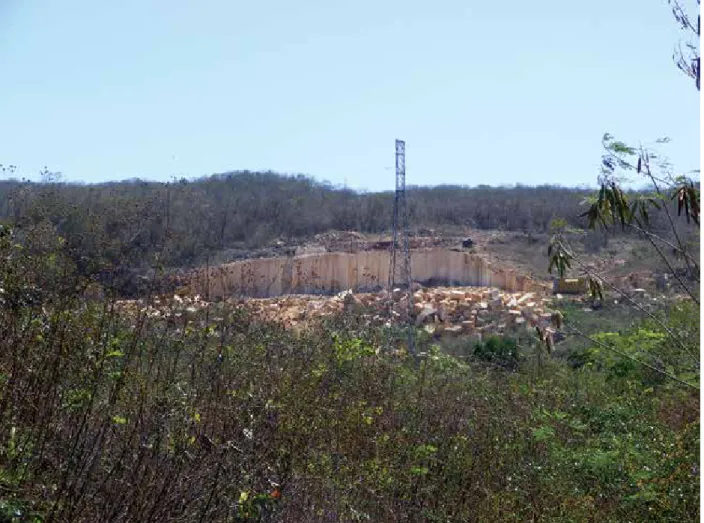Figure 20.5. Mining exploitation in Calcehtok’s sacred hills